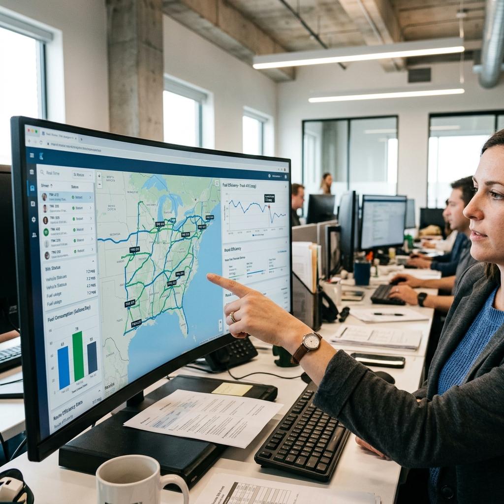 GPS-моніторинг транспорту: як економити до 20% пального